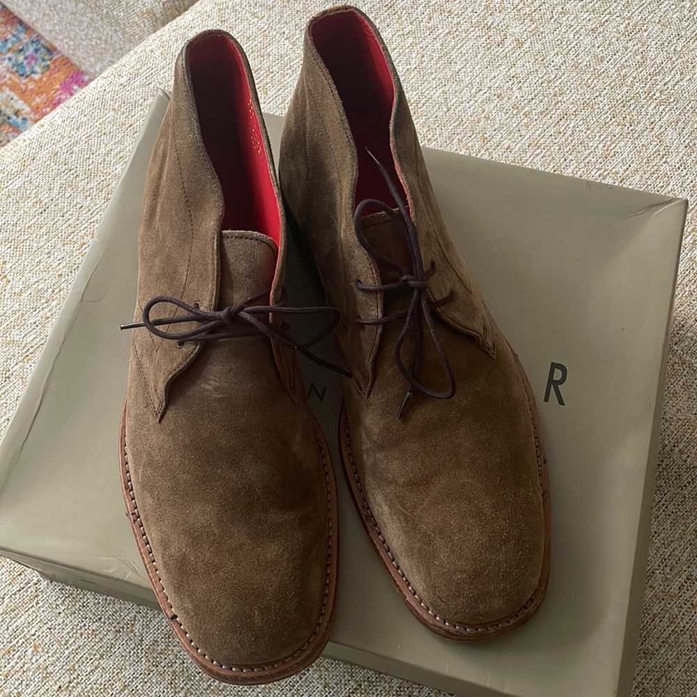Ted Baker London | Men’s Suede Derby Shoes Sz 10